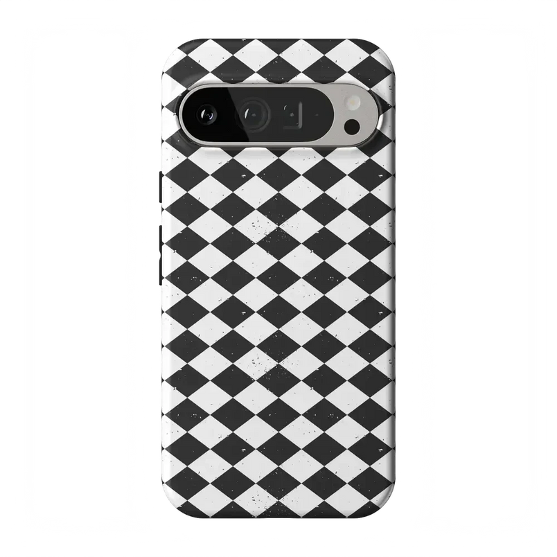 Salem's Hex | Black & White Checkered Case Phone Case get.casely Essential Google Pixel 9 Pro XL 