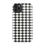 Salem's Hex | Black & White Checkered Case Phone Case get.casely Essential iPhone 11 Pro Max 