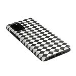 Salem's Hex | Black & White Checkered Case Phone Case get.casely 