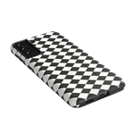 Salem's Hex | Black & White Checkered Case Phone Case get.casely 