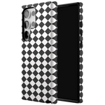 Salem's Hex | Black & White Checkered Case Phone Case get.casely 