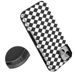 Salem's Hex | Black & White Checkered Case Phone Case get.casely 