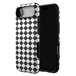 Salem's Hex | Black & White Checkered Case Phone Case get.casely 