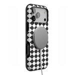 Salem's Hex | Black & White Checkered Case Phone Case get.casely