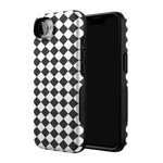 Salem's Hex | Black & White Checkered Case Phone Case get.casely 