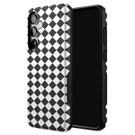 Salem's Hex | Black & White Checkered Case Phone Case get.casely 