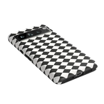 Salem's Hex | Black & White Checkered Case Phone Case get.casely 