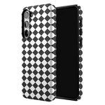 Salem's Hex | Black & White Checkered Case Phone Case get.casely 