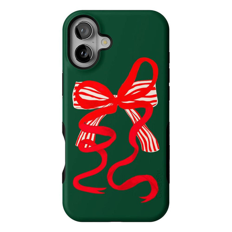 Santa's Favorite | Holiday Bow Case Phone Case Casetry Bold + MagSafe® iPhone 16 Plus