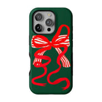 Santa's Favorite | Holiday Bow Case Phone Case Casetry Bold + MagSafe® iPhone 16 Pro