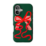 Santa's Favorite | Holiday Bow Case Phone Case Casetry Bold + MagSafe® iPhone 16
