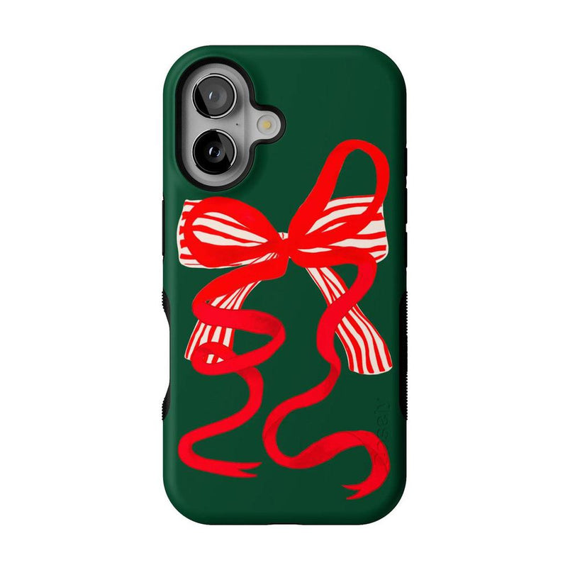 Santa's Favorite | Holiday Bow Case Phone Case Casetry Bold + MagSafe® iPhone 16