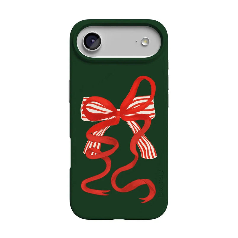 Santa's Favorite | Holiday Bow Case Phone Case Casetry Classic + MagSafe® iPhone 17 Air 