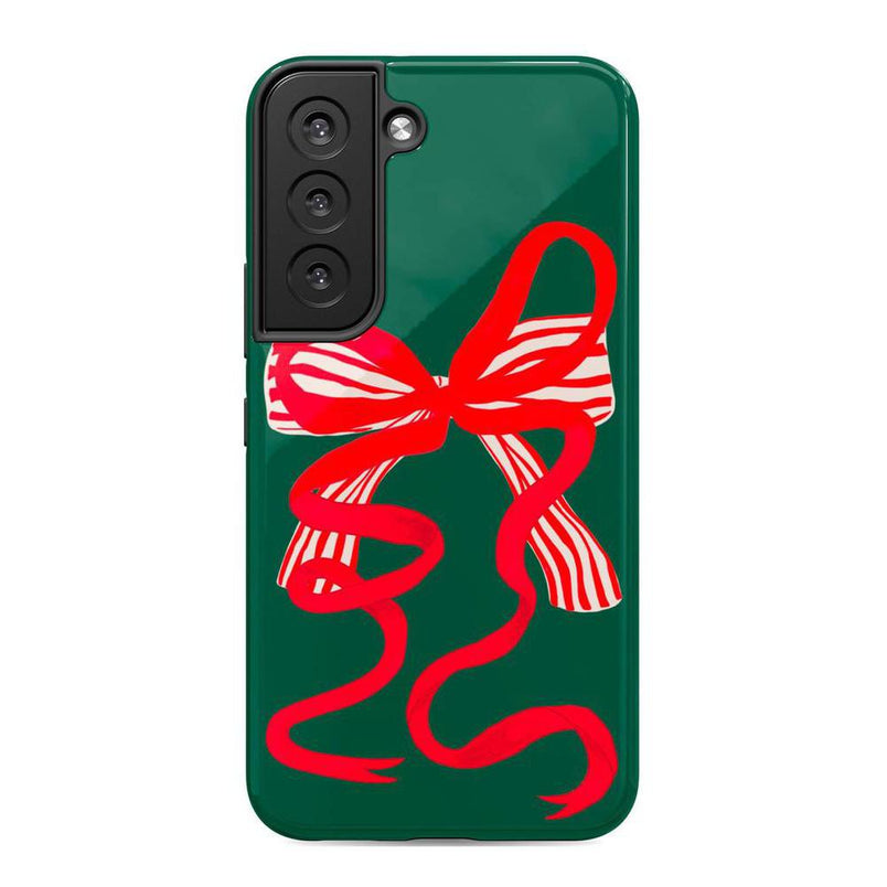 Santa's Favorite | Holiday Bow Case Phone Case Casetry Essential Galaxy S22