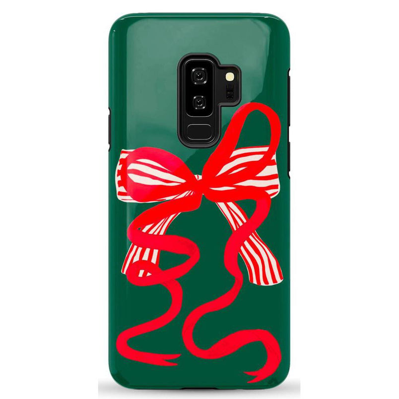 Santa's Favorite | Holiday Bow Case Phone Case Casetry Essential Galaxy S9 Plus