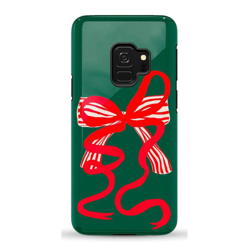 Santa's Favorite | Holiday Bow Case Phone Case Casetry Essential Galaxy S9