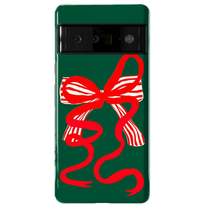 Santa's Favorite | Holiday Bow Case Phone Case Casetry Essential Google Pixel 6 Pro