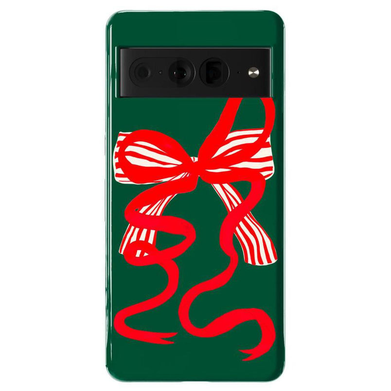 Santa's Favorite | Holiday Bow Case Phone Case Casetry Essential Google Pixel 7 Pro