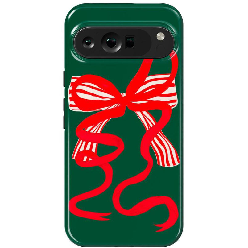 Santa's Favorite | Holiday Bow Case Phone Case Casetry Essential Google Pixel 9 Pro XL