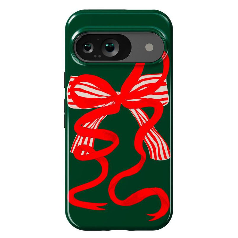 Santa's Favorite | Holiday Bow Case Phone Case Casetry Essential Google Pixel 9