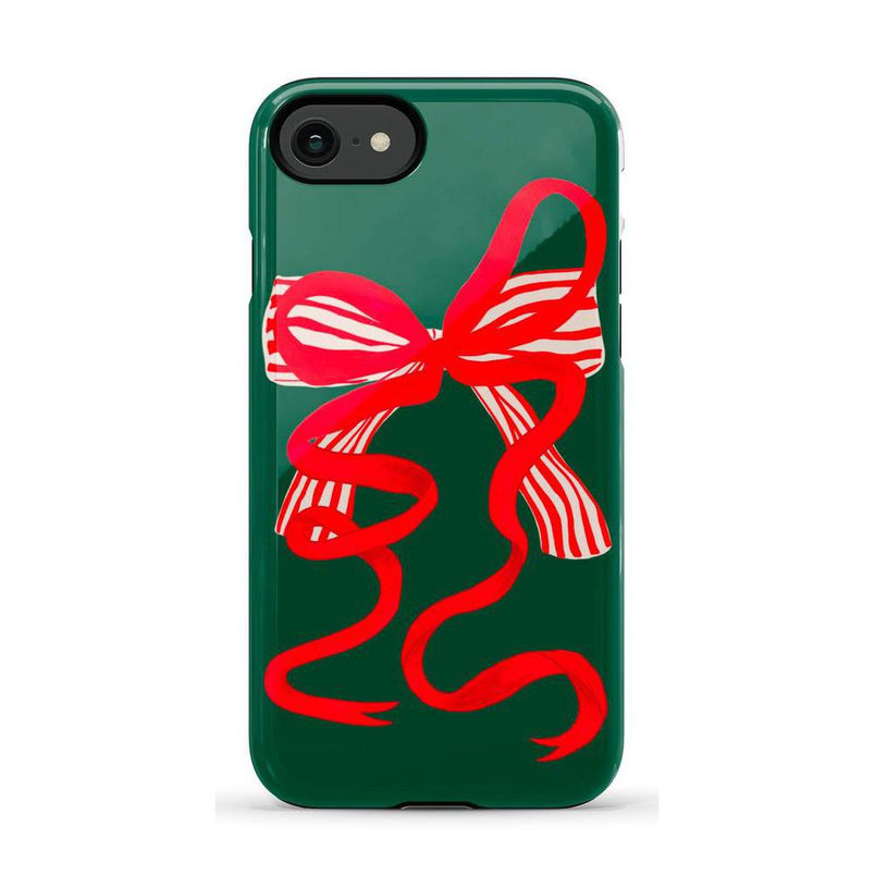 Santa's Favorite | Holiday Bow Case Phone Case Casetry Essential iPhone SE (2020 & 2022)