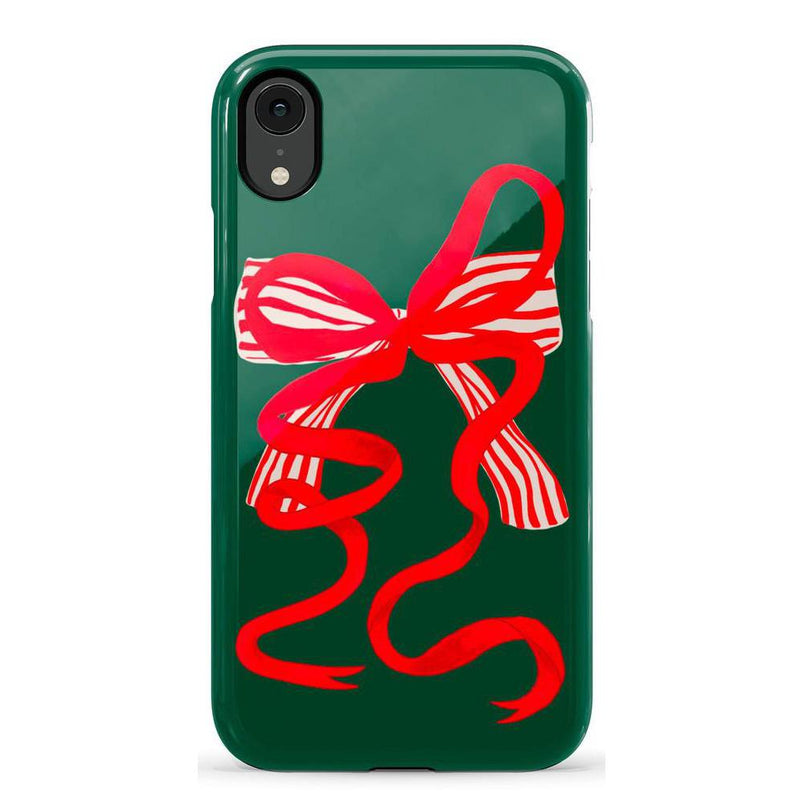Santa's Favorite | Holiday Bow Case Phone Case Casetry Essential iPhone XR 