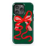 Santa's Favorite | Holiday Bow Case Phone Case Casetry Essential + MagSafe® iPhone 13 Pro