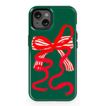 Santa's Favorite | Holiday Bow Case Phone Case Casetry Essential + MagSafe® iPhone 13