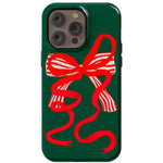 Santa's Favorite | Holiday Bow Case Phone Case Casetry Essential + MagSafe® iPhone 14 Pro Max