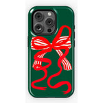 Santa's Favorite | Holiday Bow Case Phone Case Casetry Essential + MagSafe® iPhone 15 Pro