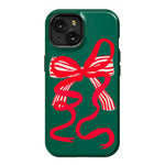 Santa's Favorite | Holiday Bow Case Phone Case Casetry Essential + MagSafe® iPhone 15