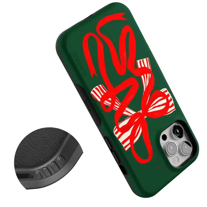 Santa's Favorite | Holiday Bow Case Phone Case Casetry 