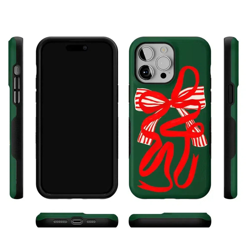 Santa's Favorite | Holiday Bow Case Phone Case Casetry 