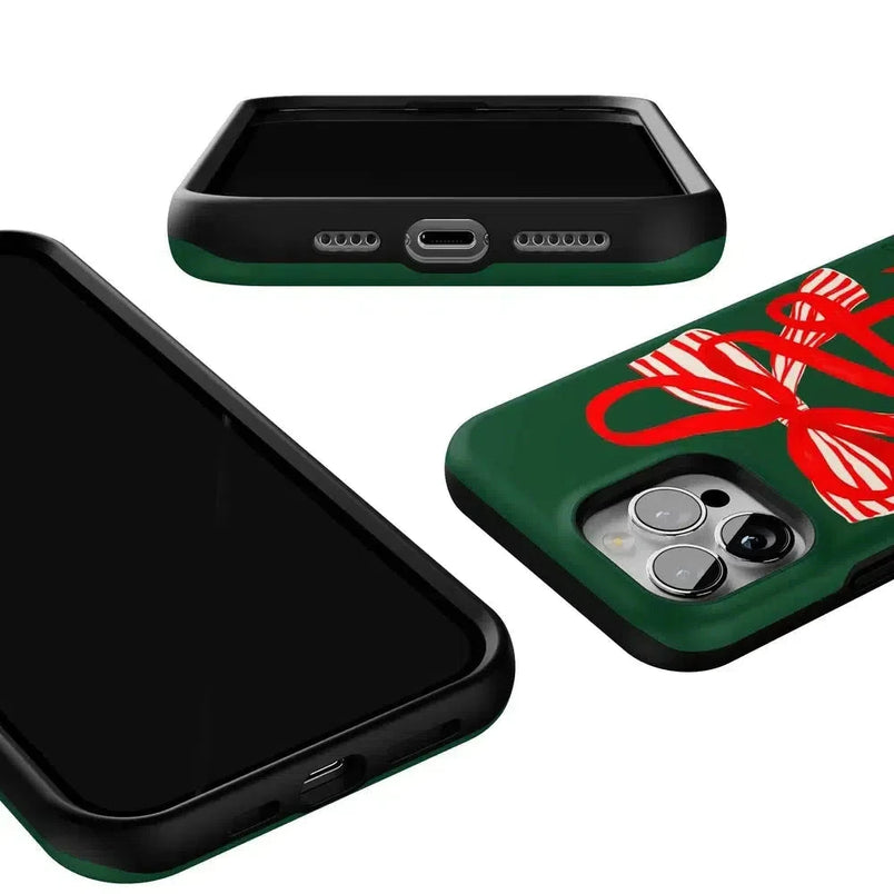 Santa's Favorite | Holiday Bow Case Phone Case Casetry 