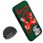 Santa's Favorite | Holiday Bow Case Phone Case Casetry 