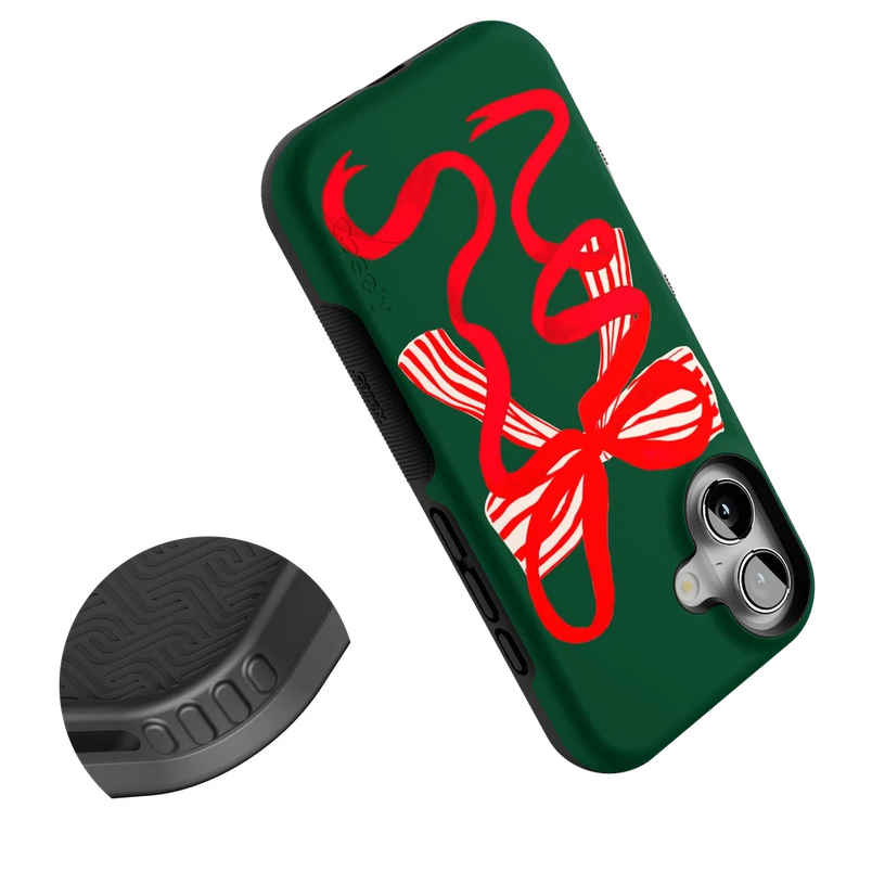 Santa's Favorite | Holiday Bow Case Phone Case Casetry 
