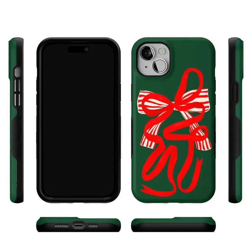 Santa's Favorite | Holiday Bow Case Phone Case Casetry 