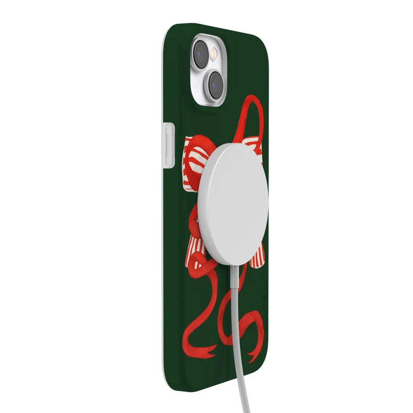 Santa's Favorite | Holiday Bow Case Phone Case Casetry 