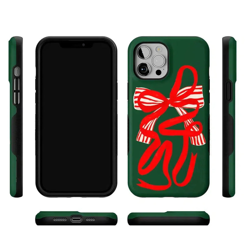 Santa's Favorite | Holiday Bow Case Phone Case Casetry 