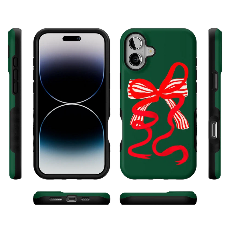 Santa's Favorite | Holiday Bow Case Phone Case Casetry 