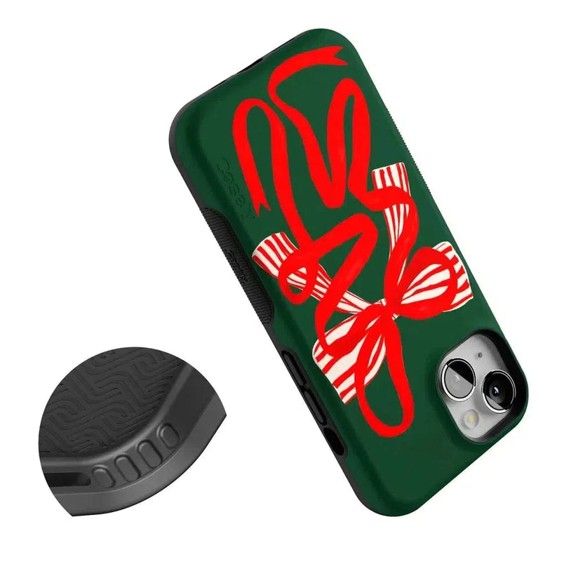 Santa's Favorite | Holiday Bow Case Phone Case Casetry 