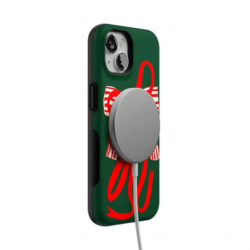 Santa's Favorite | Holiday Bow Case Phone Case Casetry 