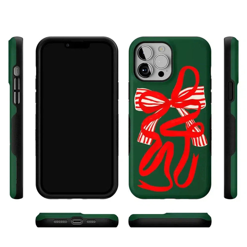 Santa's Favorite | Holiday Bow Case Phone Case Casetry 
