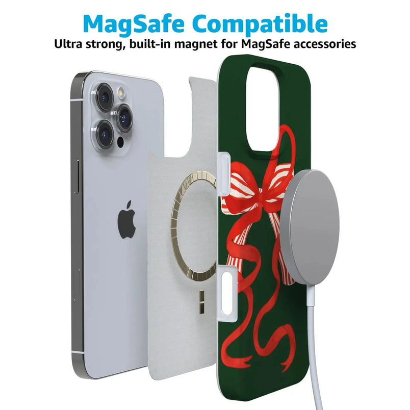 Santa's Favorite | Holiday Bow Case Phone Case Casetry 