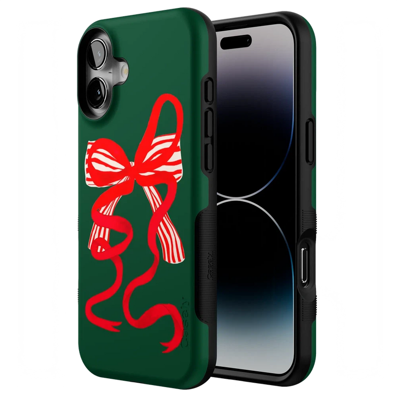 Santa's Favorite | Holiday Bow Case Phone Case Casetry 