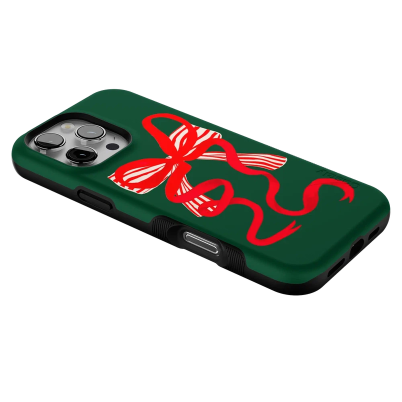Santa's Favorite | Holiday Bow Case Phone Case Casetry 