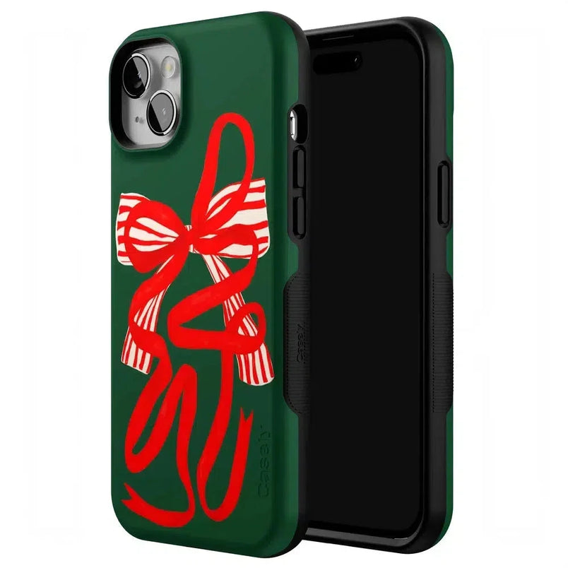 Santa's Favorite | Holiday Bow Case Phone Case Casetry 