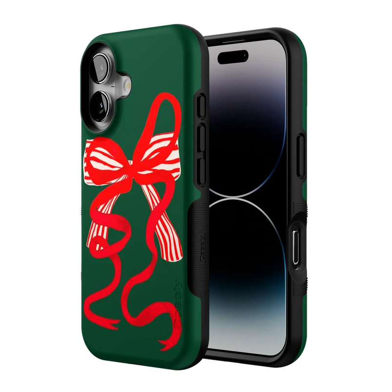 Santa's Favorite | Holiday Bow Case Phone Case Casetry 