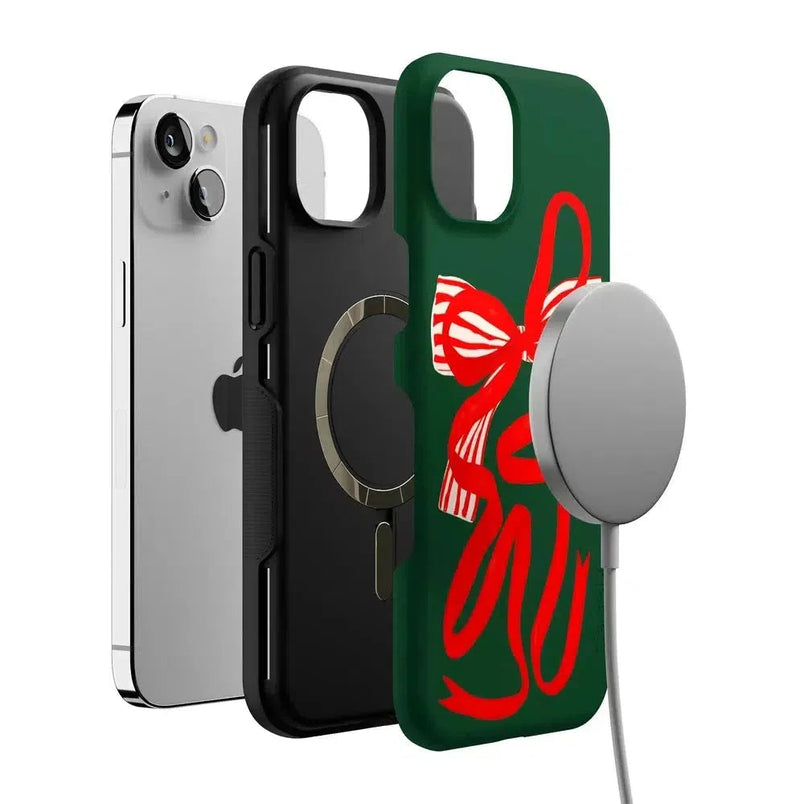 Santa's Favorite | Holiday Bow Case Phone Case Casetry 