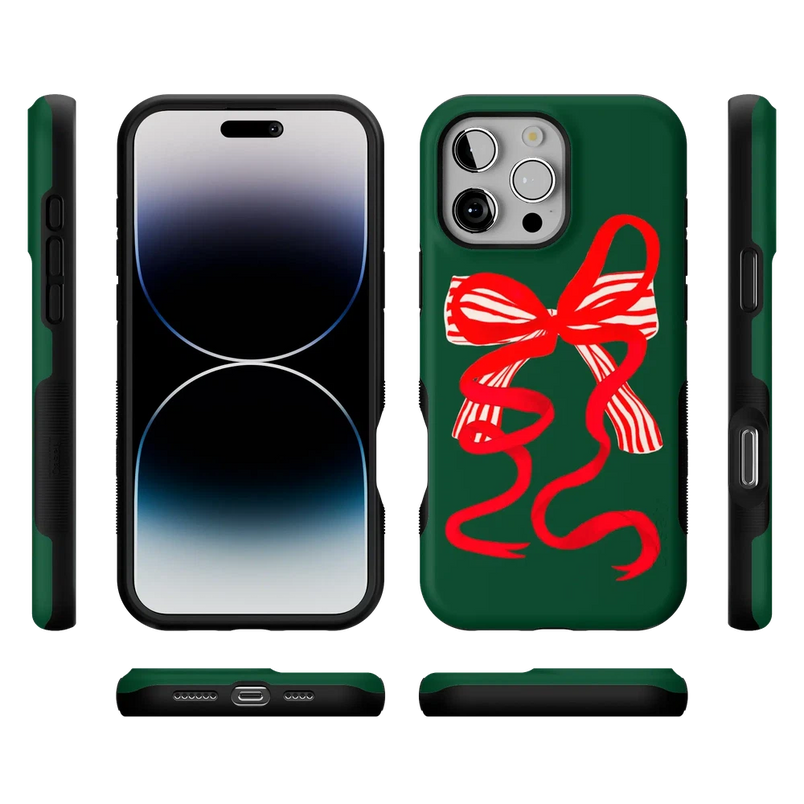 Santa's Favorite | Holiday Bow Case Phone Case Casetry 